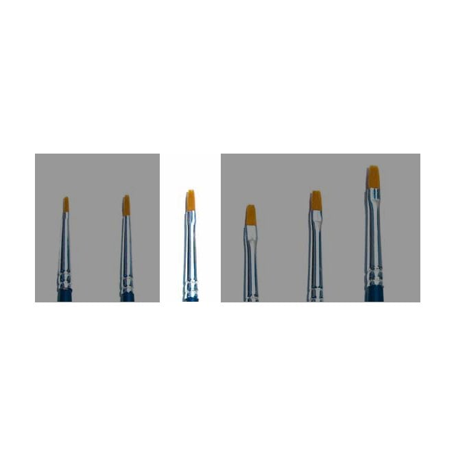 Italeri 0 Brush Synthetic Flat - (Single)