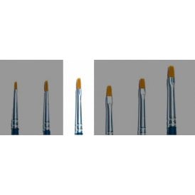 0 Brush Synthetic Flat - (Single)