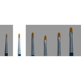 00 Brush Synthetic Flat - SINGLE PACK