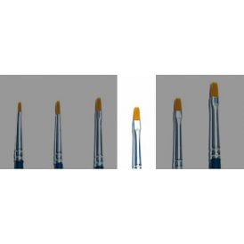 1 Brush Synthetic Flat - (Single)