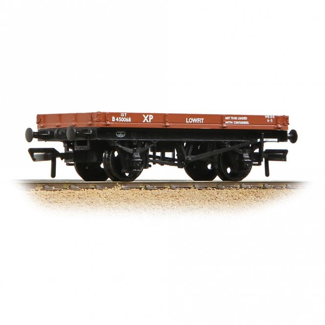 Bachmann 1 Plank 'Lowfit' Wagon BR Bauxite (Early) 'B450068'