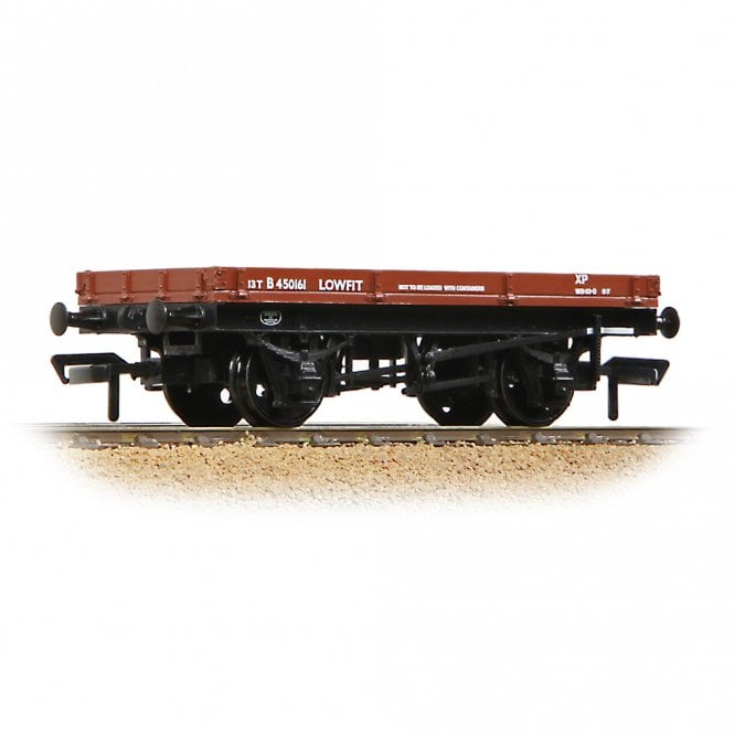 Bachmann 1 Plank 'Lowfit' Wagon BR Bauxite (Late) 'B450161'