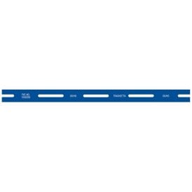 10" Straight Track Template OO Scale
