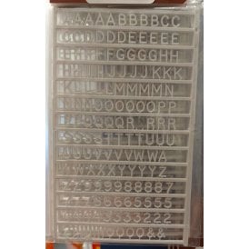 1103 3mm Alphabet