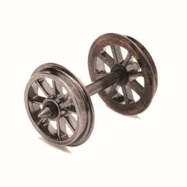 12.6mm Spoked Wheels (Pack of 10)