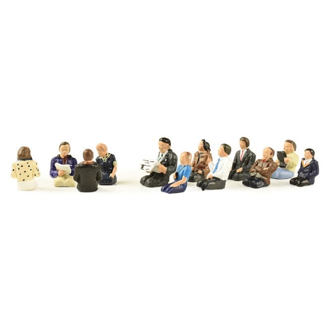Scenecraft 12 Seated Coach Passengers (OO)