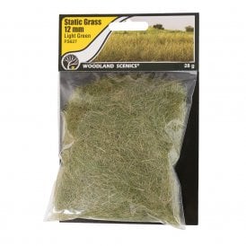 Woodland Scenics 12mm Static Grass Light Green