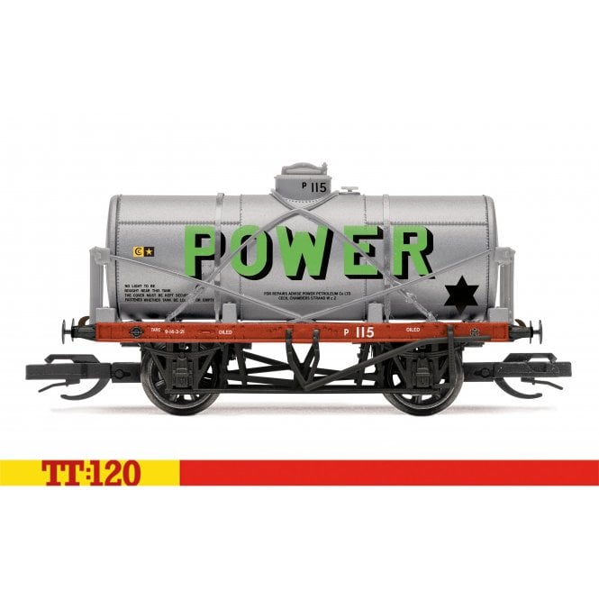 Hornby 12T Tank Power Petroleum Silver 115 (TT)