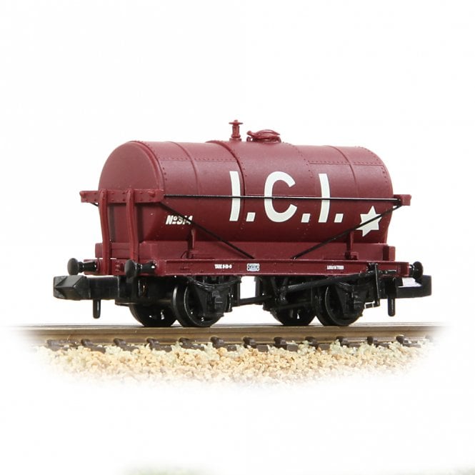 Graham Farish 14T Tank Wagon 'ICI' Maroon '314'