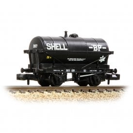 Graham Farish 14T Tank Wagon 'Shell/BP' Black '3977'