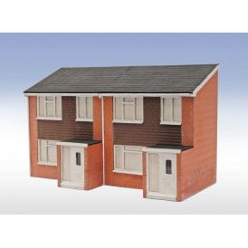 1960s Semi-Detatched Houses (Double Low Relief Fronts)