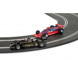 Scalextric 1978 Swedish GP Twin Pack – Lotus & Brabham 1/32 Slot Car Set C4392A