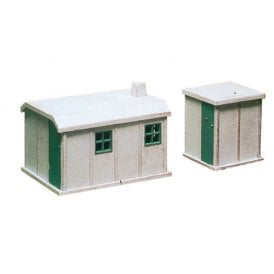 2 Concrete Huts