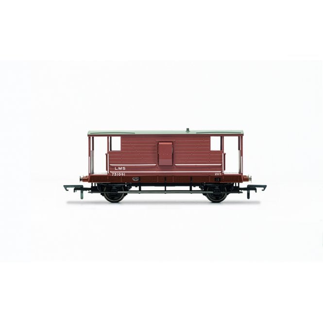 Hornby 20T Brake Van, LMS - Era 2