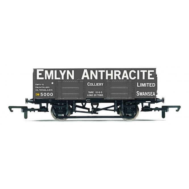 Hornby 21T Coal Wagon, Emlyn Anthracite - Era 3