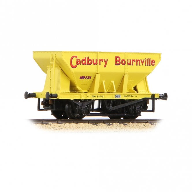 Graham Farish 24T Ore Hopper 'Cadbury Bournville' Yellow 'No.131' (N)
