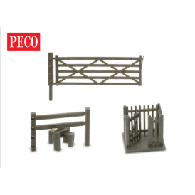 3 Field Gates - 3 Stiles and 1 Wicket Gate