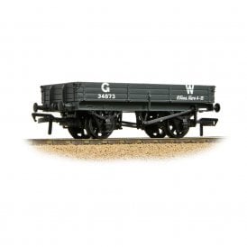 3 Plank Wagon GWR Grey '34873' (OO)