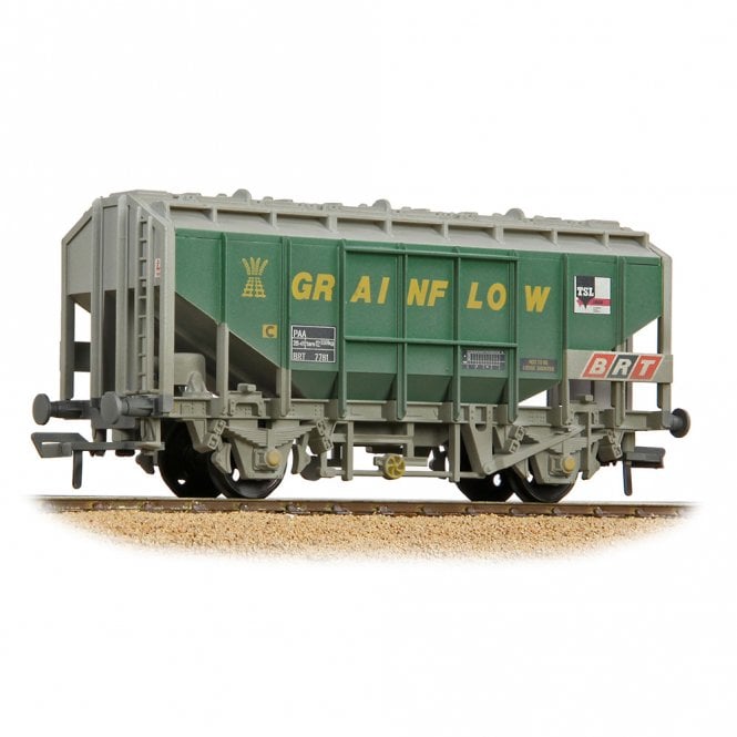 Bachmann 35 Ton PAA Bulk Grain Wagon 'Grainflow' Green & Grey [W]