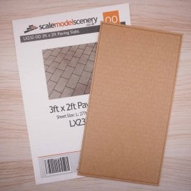 3ft x 2ft Paving Slabs – Laser-cut kit (OO)