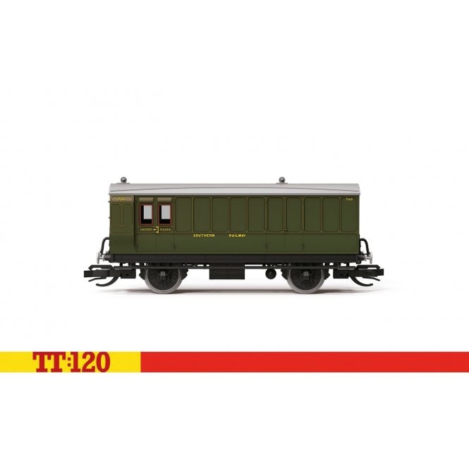 Hornby 4 Wheel Luggage Brake Coach '766' SR (TT)