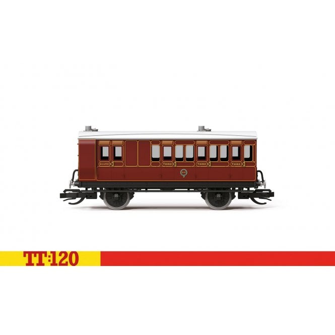 Hornby 4 Wheel Third Class Brake Coach '941' LB&SCR (TT)