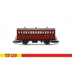4 Wheel Third Class Coach 'E31070E' BR Crimson (TT)
