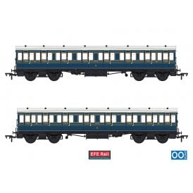 54ft non-Corridor Composite S&DJR Lined Blue