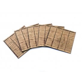6ft Fence Panels – Laser-cut kit (OO)