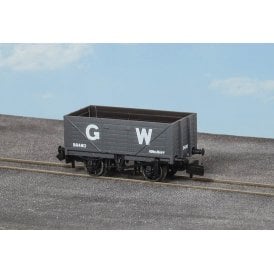 Peco 7 Plank 9ft Open Wagon - GWR Grey