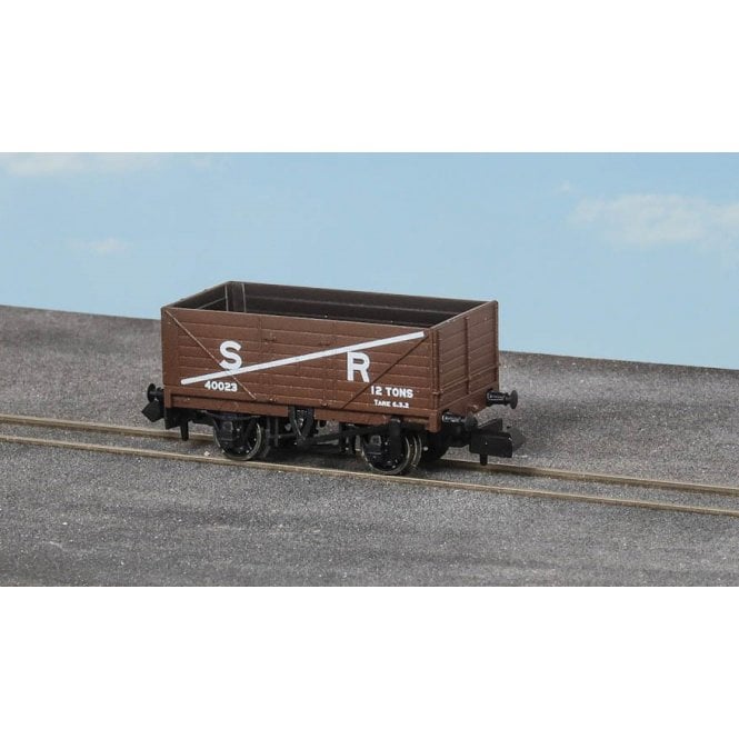 Peco 7 Plank 9ft Open Wagon - SR Brown