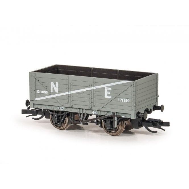 Peco 7-Plank Open Wagon NE Grey '171519' (TT)