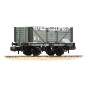 8 Plank Wagon Fixed Ends 'Stewarts & Lloyds Ltd' Grey 6316 (N)