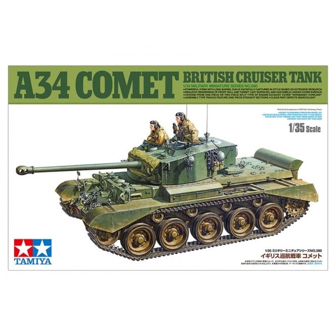 Tamiya A34 Comet British Cruiser Tank (1:35)