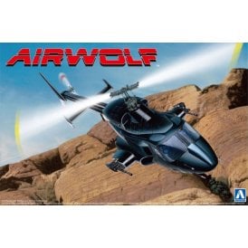 Airwolf Helicopter w/clear body option (1:48)