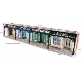 Metcalfe OO Arcade Front - OO Scale