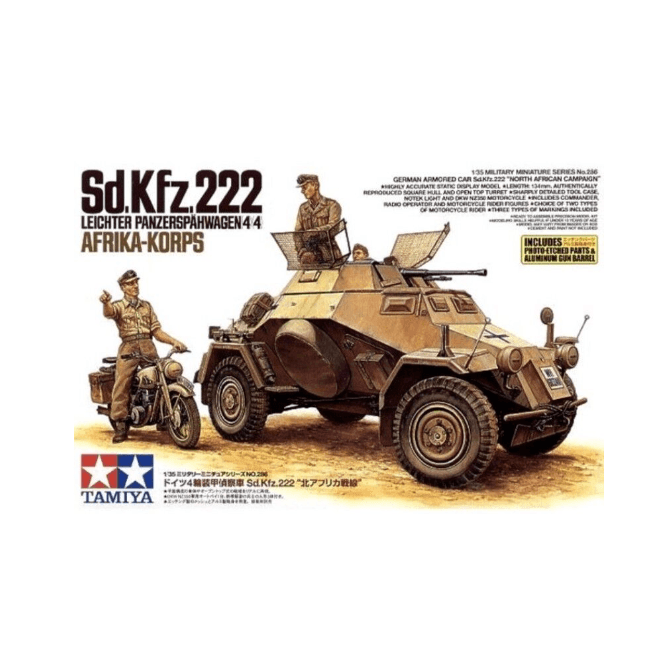 Tamiya Armoured Car Sd.Kfz 222 Africa (1:35)