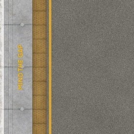 Asphalt Plat. Sheets NR Coping, Tact. Pav, Yel. Line (Pk5) (OO)