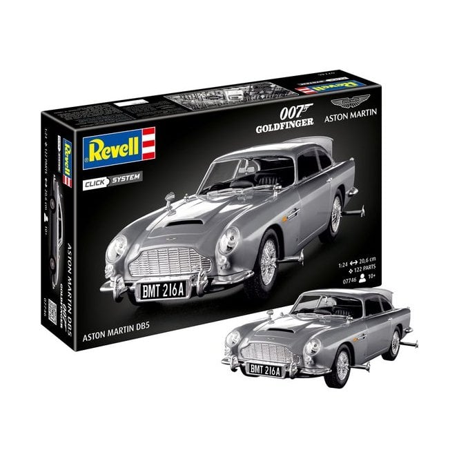 Revell Aston Martin DB5 'Goldfinger' CLICK SYSTEM (1:24)