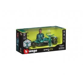 Aston Martin F1 AMR24 #14 Alonso w/driver figure 2024 (1:24)