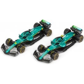Aston Martin F1 AMR25 #14 Alonso & #18 Stroll 2025 pack (1:43)