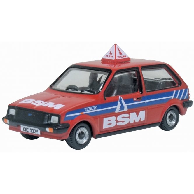 Oxford Diecast Austin Mini Metro - British School of Motoring (1:76)