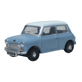 Austin Mini - Speedwell Blue (1:76)