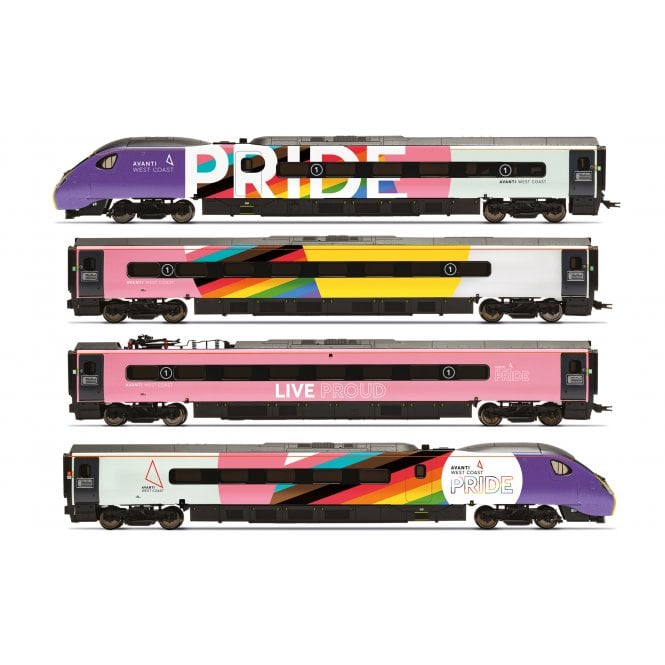 Hornby Avanti West Coast Cl 390 Pendolino Train Pack, 390119 'Progress'
