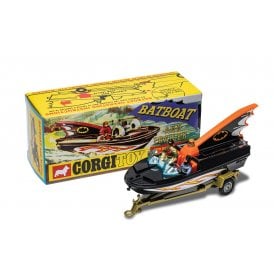 Bat Boat With Batman & Robin (Reissue) Corgi Toys 107