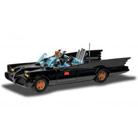 Batmobile with Batman and Robin