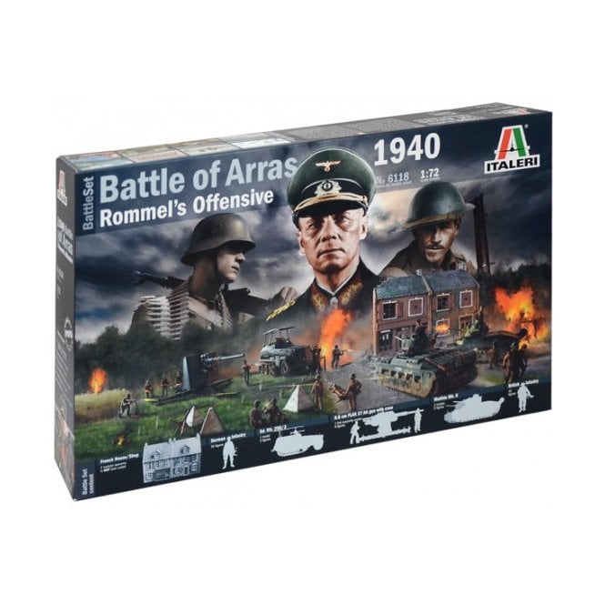 Italeri BATTLE OF ARRAS ROMMEL OFFENSIVE 1940 Battle set
