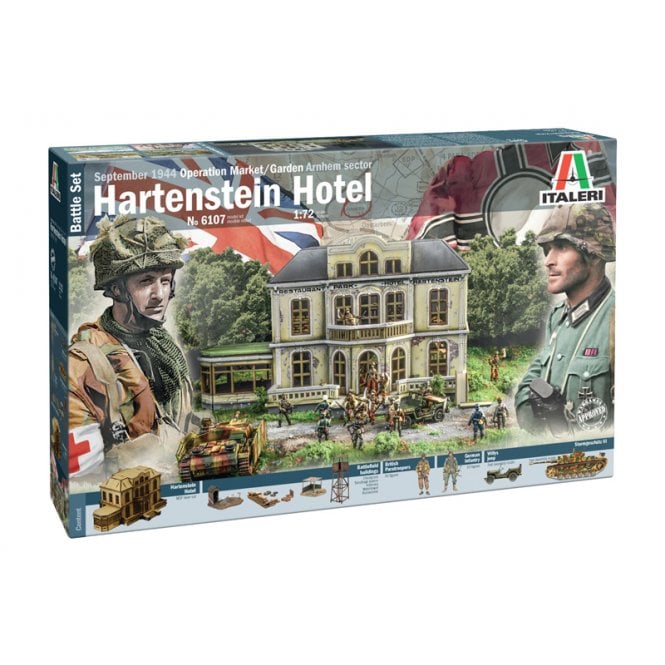 Italeri Battle Set - Hotel Hartenstein (1:72)