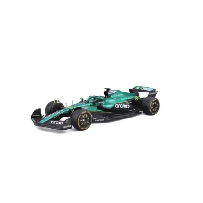 Bburago Aston Martin F1 AMR24 #18 Stroll w/helmet 2024 (1:24)