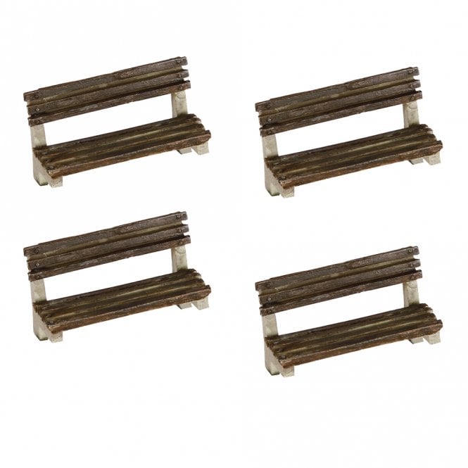 Scenecraft Benches (x4) (OO)